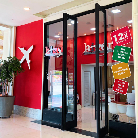 Logo da loja higor passagens áereas